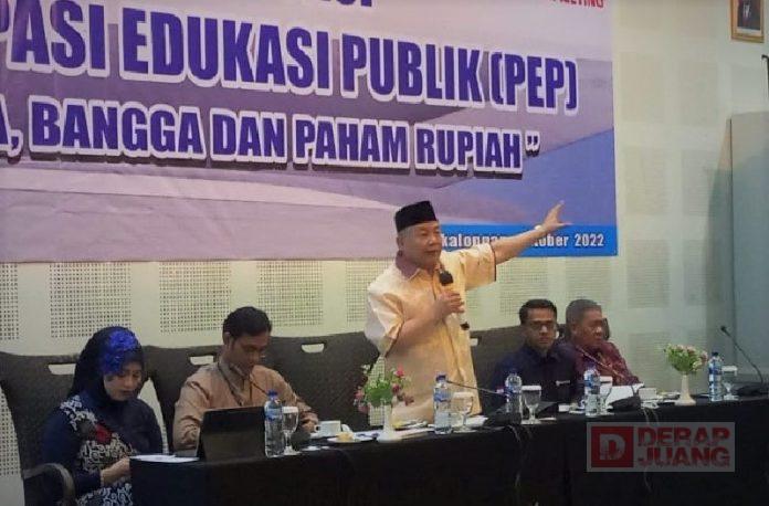 BI Bersama Prof Hendrawan Kampanyekan Gerakan'Cinta, Bangga, dan Paham Rupiah' di Kota Pekalongan