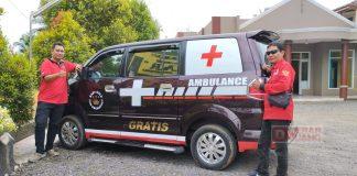 Baby Gold Hadirkan CSR 1 Unit Ambulance Kepada Rela Saba