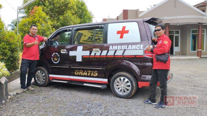 Baby Gold Hadirkan CSR 1 Unit Ambulance Kepada Rela Saba