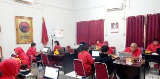 Bacaleg PDI Perjuangan Banyumas Ikuti Psikotes Online yang Digelar DPP Partai