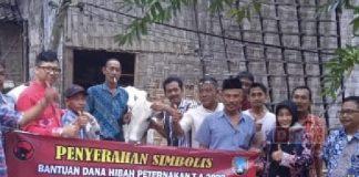 Berikan Bantuan Ternak, Donny: Harus Dipelihara Maksimal