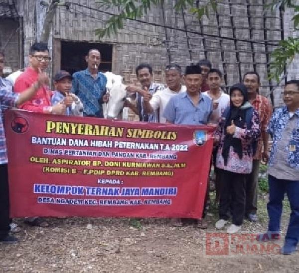 Berikan Bantuan Ternak, Donny Harus Dipelihara Maksimal