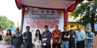 Buka Gerakan Pangan Murah, Bupati Husein: Sebagai Pengendalian Inflasi Pangan