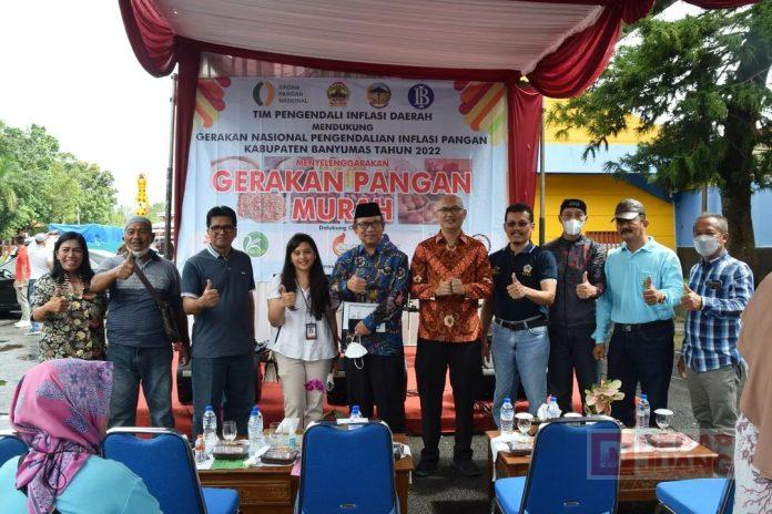 Buka Gerakan Pangan Murah, Bupati Husein Sebagai Pengendalian Inflasi Pangan
