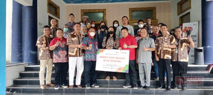 Bung Dance Hadiri Penyaluran Kredit Sami Bingah