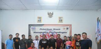 Bung Dance Tutup Pelatihan Wasit dan Manajemen Pertandingan SAMBO