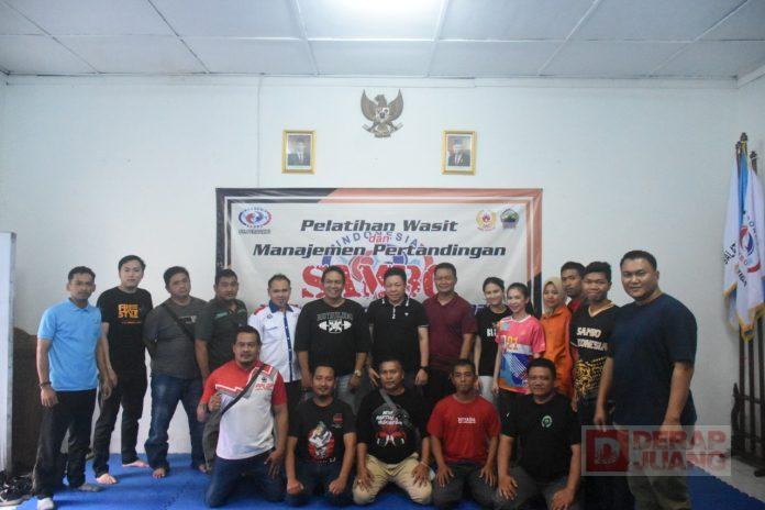 Bung Dance Tutup Pelatihan Wasit dan Manajemen Pertandingan SAMBO