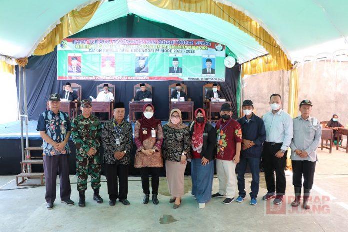 Bupati Demak Beserta Forkopimda Pantau Pelaksanaan Pilkades Serentak 2