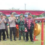Bupati Husein Buka TMMD Sengkuyung III di Desa Karangtengah