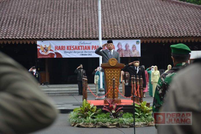 Bupati Husein Pimpin Upacara Hari Kesaktian Pancasila