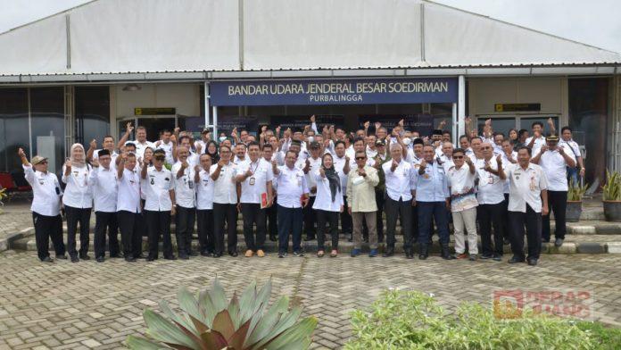 Bupati Tiwi Kades dan Camat di Purbalingga Siap Dukung Optimalisasi Bandara Soedirman