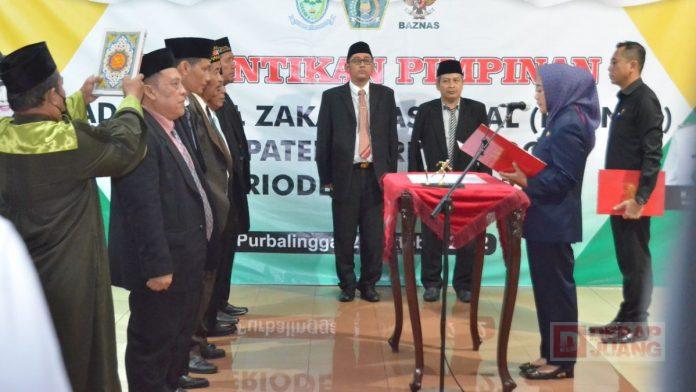 Bupati Tiwi Minta Baznas Bantu Tanggulangi Kemiskinan dan Pemulihan Ekonomi di Purbalingga