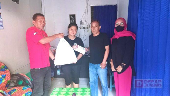 DPC PDI Perjuangan Banyumas Sambangi Pengurus Anak Ranting Arcawinangun