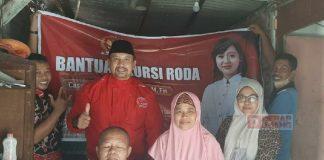 Dari Mbak Casytha, Mas Heru Berikan Kursi Roda di Desa Binaannya