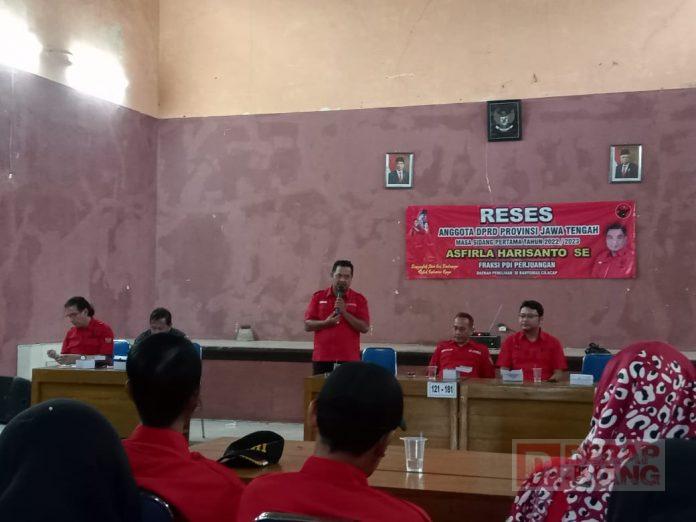 Gelar Reses, Asfirla Fokus Pembangunan Infrastruktur dan Pemberdayaan Kader