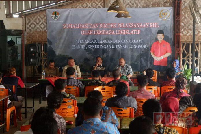 Gelar Sosialisasi Penanggulangan Bencana Alam, Sunarna Mari Jaga Lingkungan Bersama