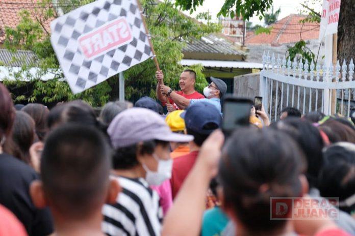 Harris Turino Lepas Jalan Sehat HUT ke-95 Gereja Katholik Tegal