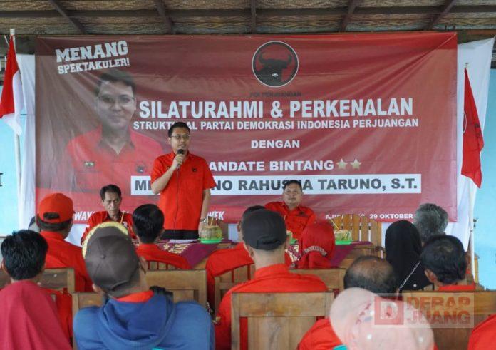 Husna Lakukan Silahturahmi dan Perkenalan Dengan Struktural Partai Ajibarang
