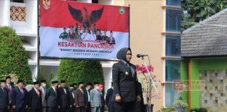 Kesaktian Pancasila, Mbak Etik Ajak Generasi Muda Bangkit Sesarengan Mbangun Blora