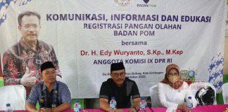 Komitmen Edy Wuryanto Sosialisasikan Cara Memilih Makanan Sehat dan Penurunan Angka Stunting