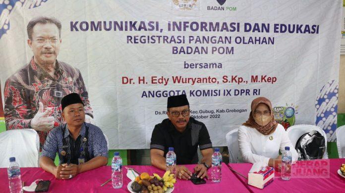 Komitmen Edy Wuryanto Sosialisasikan Cara Memilih Makanan Sehat dan Penurunan Angka Stunting
