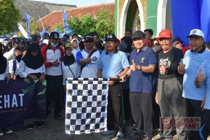 Lepas Jalan Sehat, Bambang Muhammadiyah Selalu Jadi Mitra Pemda