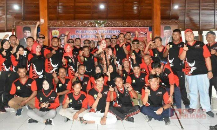 Lepas Kontingen NPCI, Sri Sumarni Disabilitas Juga Bisa Berprestasi