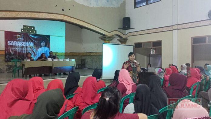 Mbak Casytha Gelar Sarasehan Bersama Srikandi PDI Perjuangan di Kecamatan Bawang