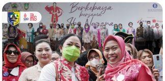 Mbak Eisti Meriahkan Berkebaya Bersama Ibu Negara