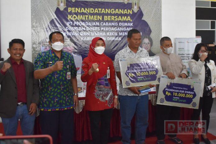 Mbak Eisti; Pegadaian Fasilitasi UMKM di Demak Melalui KUR Syariah