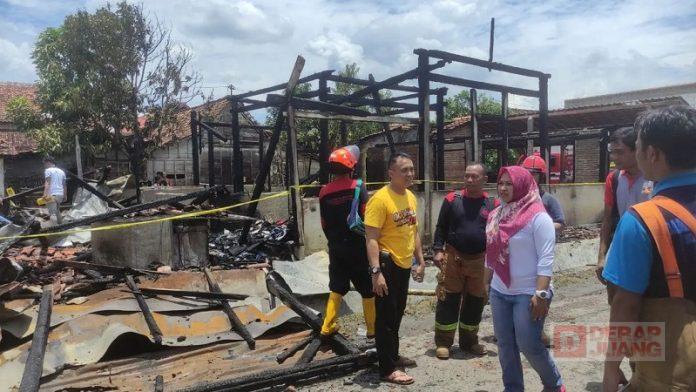 Mbak Etik Tinjau Lokasi Kebakaran di Desa Dluwangan