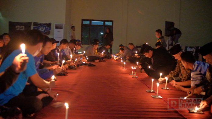 Ngesti Nugraha Hadiri Doa Bersama dan Nyalakan Lilin untuk Korban Kanjuruhan