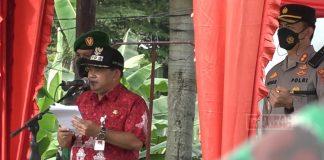 Ngesti Nugraha Pimpin Apel Gelar Pasukan Pengamanan Pelaksanaan Pilkades 2022