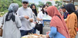 Pasar Tiban Sabtu Pagi Resmi Dibuka, Husein: Sebagai Wadah Ekonomi Warga Sekitar