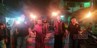 Pawai Obor Desa Krengseng, Kobarkan Cinta Tanah Air