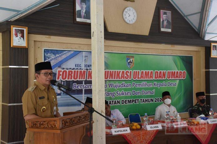 Pemkab Demak Gandeng Ulama Wujudkan Pilkades Damai dan Kondusif