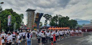 Sadewo Lepas Peserta Color Run 2022
