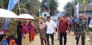 Sadewo Resmikan Jalan Wisata Curug Kali Kawung