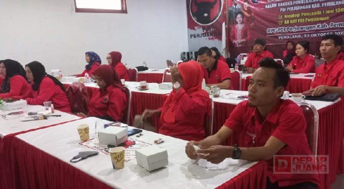 Selama 6 Jam, Bakal Caleg PDI Perjuangan Pemalang Digembleng DPP Partai