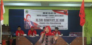 Selenggarakan Reses, Sri Ruwiyati Tegaskan Konsolidasi Jelang Pemilu 2024