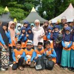 Semarakkan HSN, Ribuan Santri Purbalingga Ikuti Jalan Sehat dan Senam Bersama