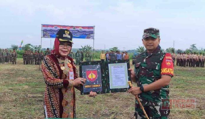Sri Sumarni Pimpin Pembukaan TMMD Sengkuyung Tahap III di Desa Trisari