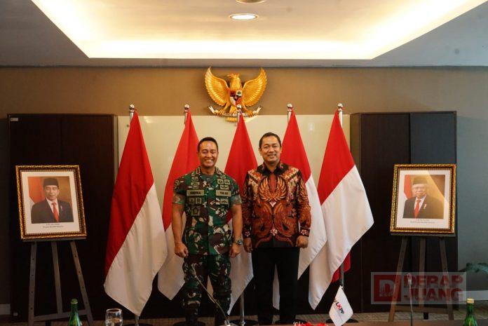 Temui Jenderal Andika, Mas Hendi LKPP dan TNI Bersinergi