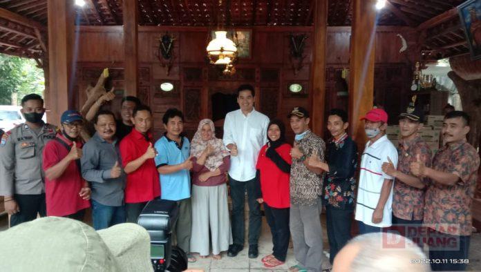 Temui Kepala Desa di Kec. Sumpiuh, Adisatrya Kembangkan Giat Batik Tulis