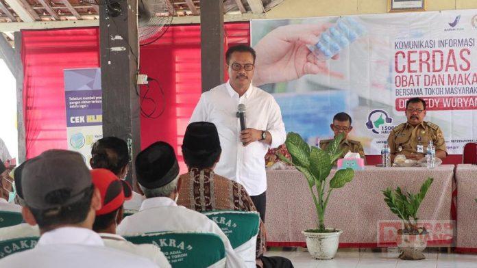 Temui Warga Genengadal, Edy Wuryanto Lakukan Sosialisasi KIE BPOM