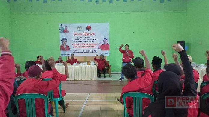 Utut Adianto Selenggarakan Reses di Banjarnegara(2)