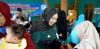 Wabub Etik Minta TPPS Banjarejo Segera Tangani 68 Baduta Stunting