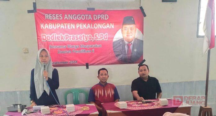 Foto: Reses Dodiek Prasetyo Bersama Kader Partai