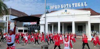 Sehatkan Jasmani, Senam SICITA Akan Dilakukan Tiap Minggu Pagi di Kota Tegal