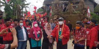 Sudjadi Hadiri Peresmian Pembangunan Jalan di Banyusidi
